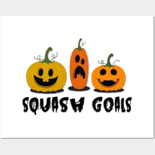 SQUASH GOALS Posters and Art